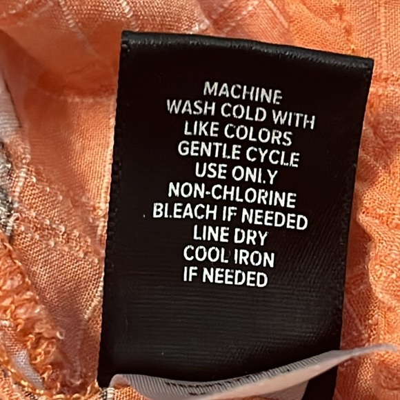 Torrid Floral Orange Sophie Textured Woven Double Layer Swing Cami Size 00 US 10 - Picture 8 of 10